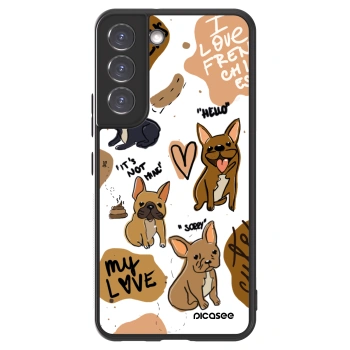 Picasee ULTIMATE CASE für Samsung Galaxy S22 5G - Frenchies