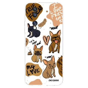 Picasee Honor 70 Hülle - Transparentes Silikon - Frenchies