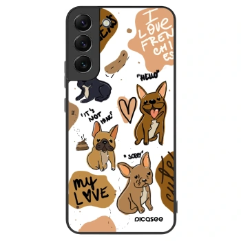 Picasee ULTIMATE CASE PowerShare für Samsung Galaxy S22+ 5G - Frenchies