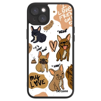Picasee ULTIMATE CASE MagSafe für Apple iPhone 15 Plus - Frenchies