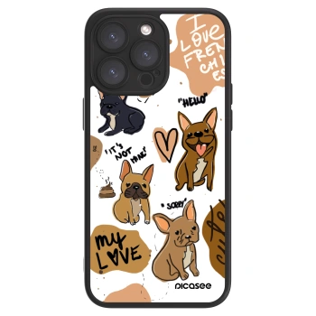 Picasee ULTIMATE CASE für Apple iPhone 15 Pro Max - Frenchies