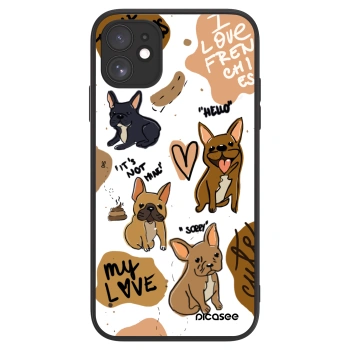 Picasee ULTIMATE CASE für Apple iPhone 11 - Frenchies