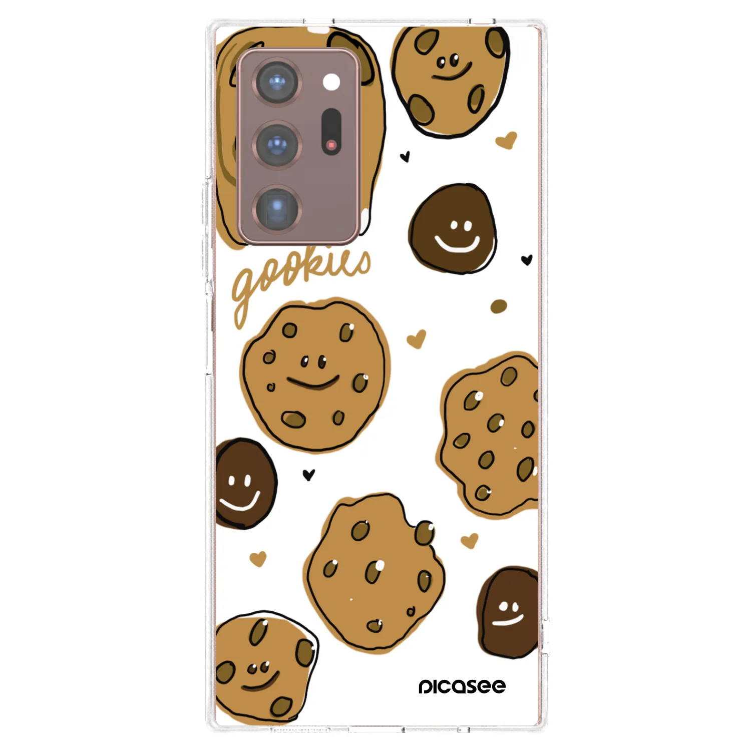 Picasee Samsung Galaxy Note 20 Ultra Hülle - Transparentes Silikon - Gookies