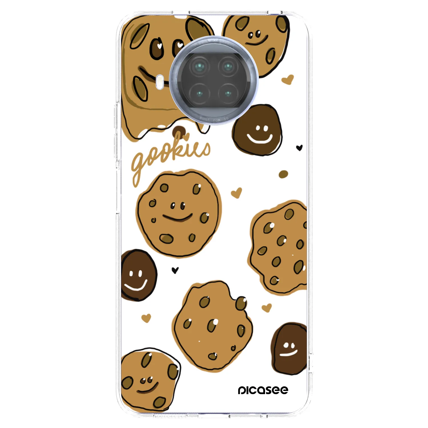 Picasee Xiaomi Mi 10T Lite Hülle - Transparentes Silikon - Gookies