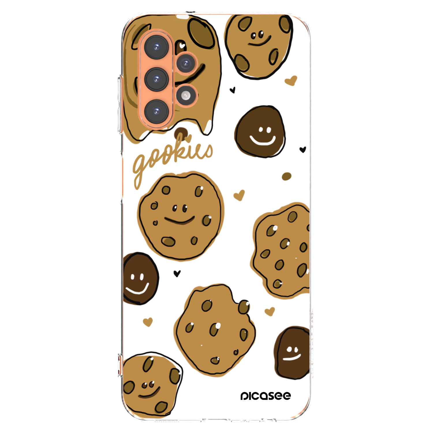 Picasee Samsung Galaxy A13 4G A135 Hülle - Transparentes Silikon - Gookies