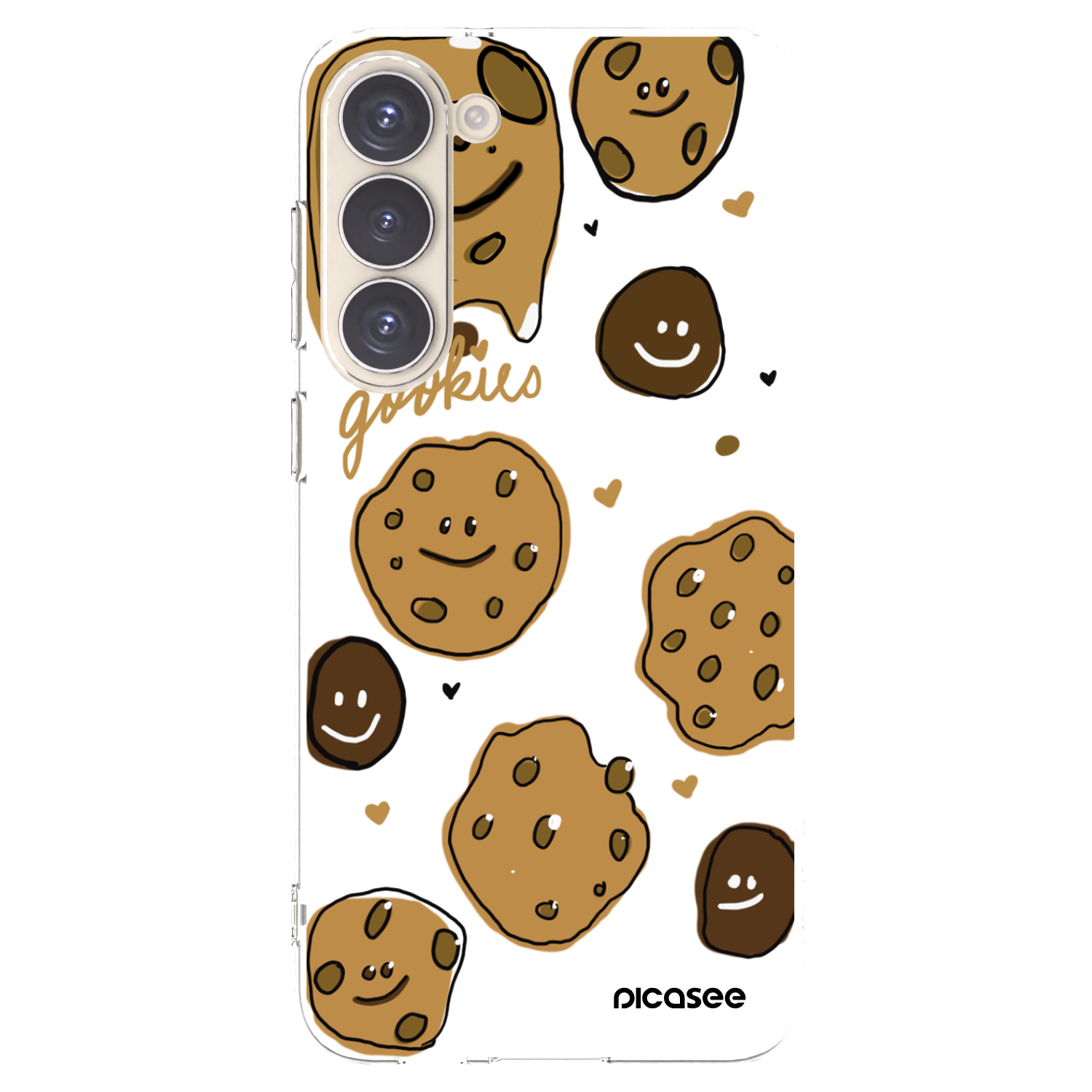 Picasee Samsung Galaxy S23+ 5G Hülle - Transparentes Silikon - Gookies