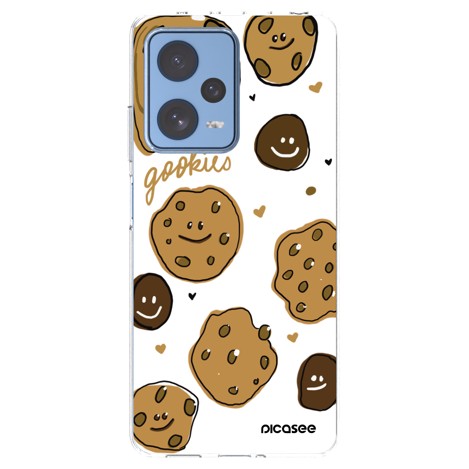 Picasee Xiaomi Redmi Note 12 Pro 5G Hülle - Transparentes Silikon - Gookies