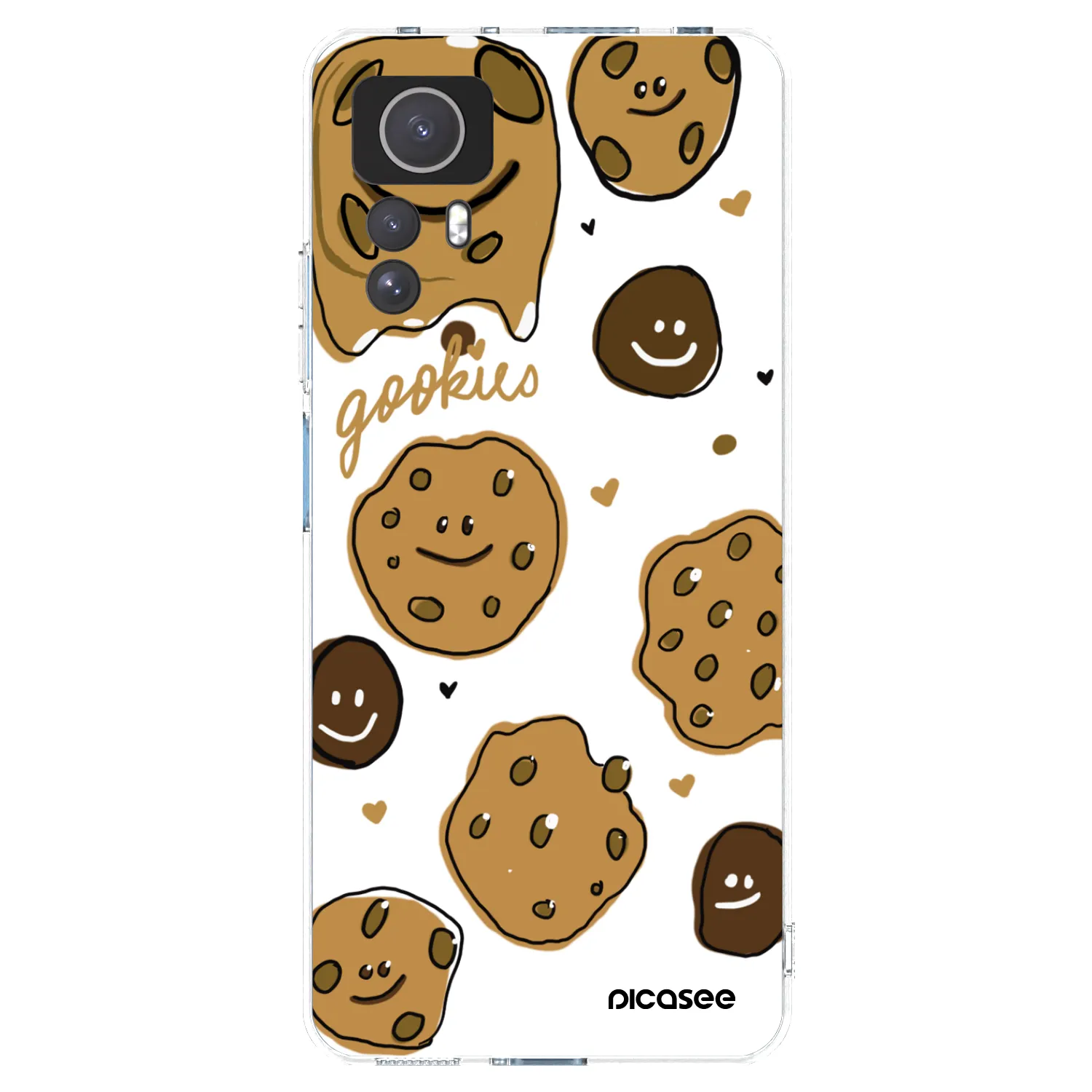 Picasee Xiaomi Redmi Note 12S Hülle - Transparentes Silikon - Gookies