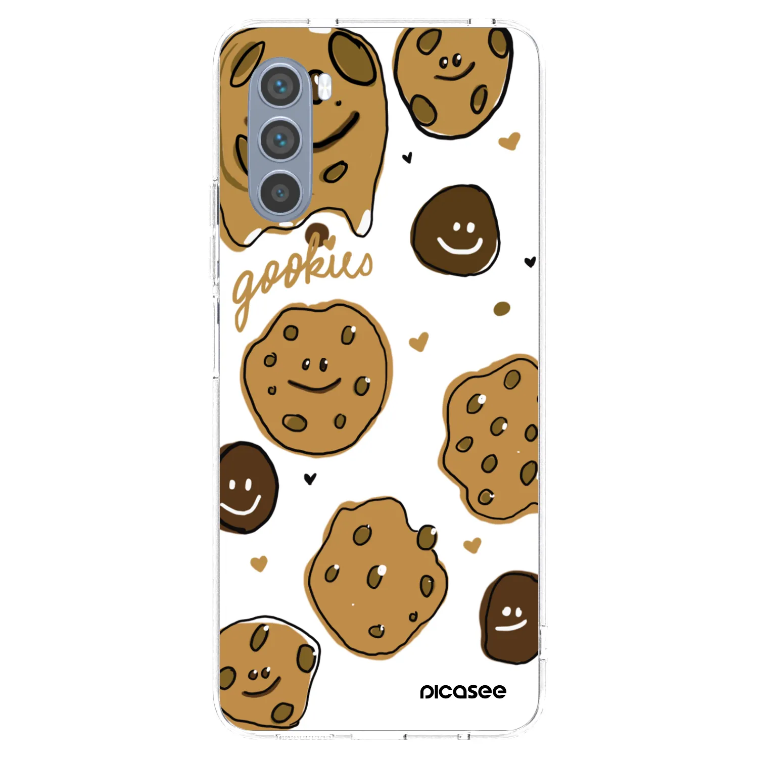 Picasee Motorola Moto G62 Hülle - Transparentes Silikon - Gookies