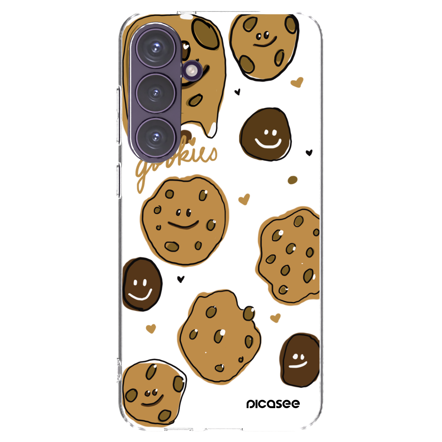 Picasee Samsung Galaxy S24+ S926B 5G Hülle - Transparentes Silikon - Gookies