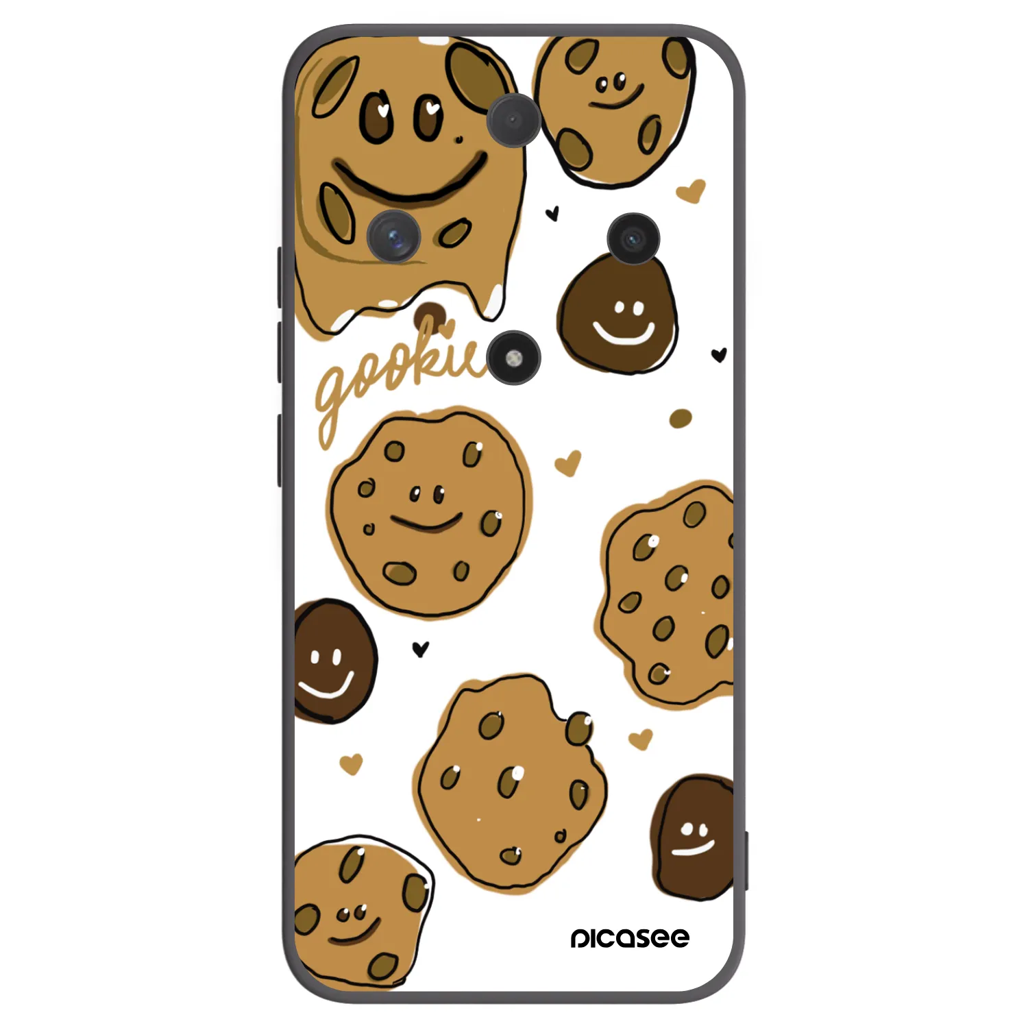 Picasee Honor Magic6 Lite 5G Hülle - Schwarzes Silikon - Gookies