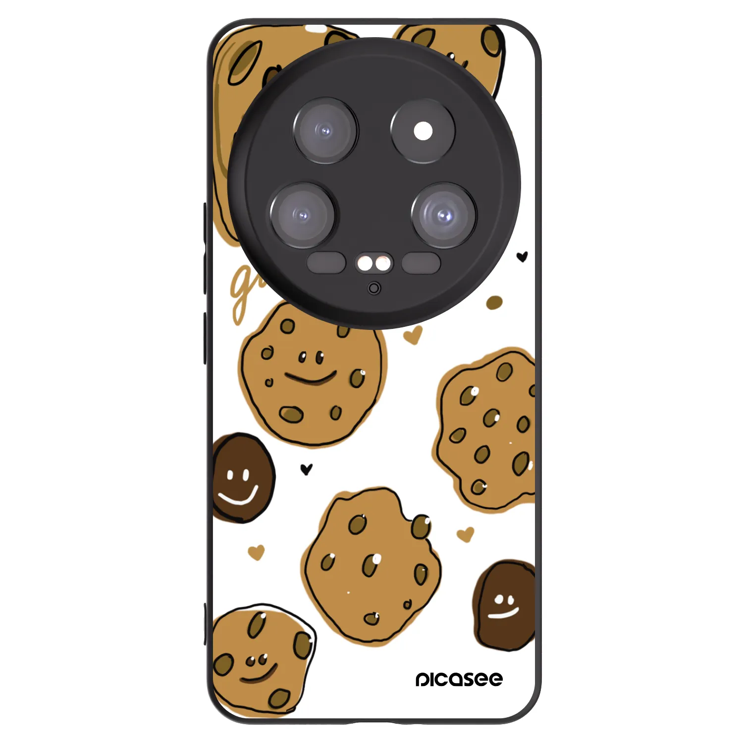 Picasee Xiaomi 14 Ultra Hülle - Schwarzes Silikon - Gookies