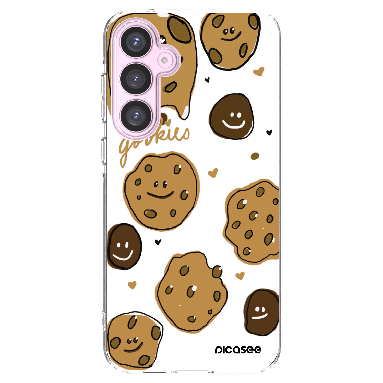 Picasee Samsung Galaxy A55 5G A556B Hülle - Transparentes Silikon - Gookies