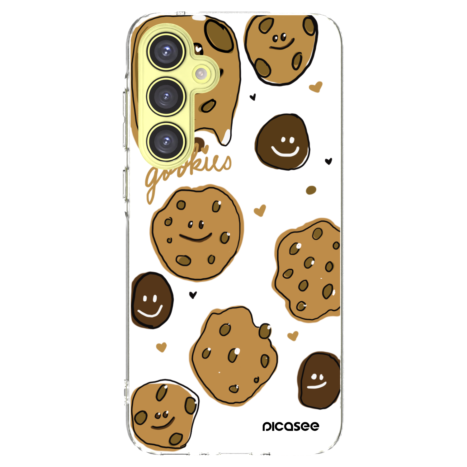 Picasee Samsung Galaxy A35 5G A356B Hülle - Transparentes Silikon - Gookies