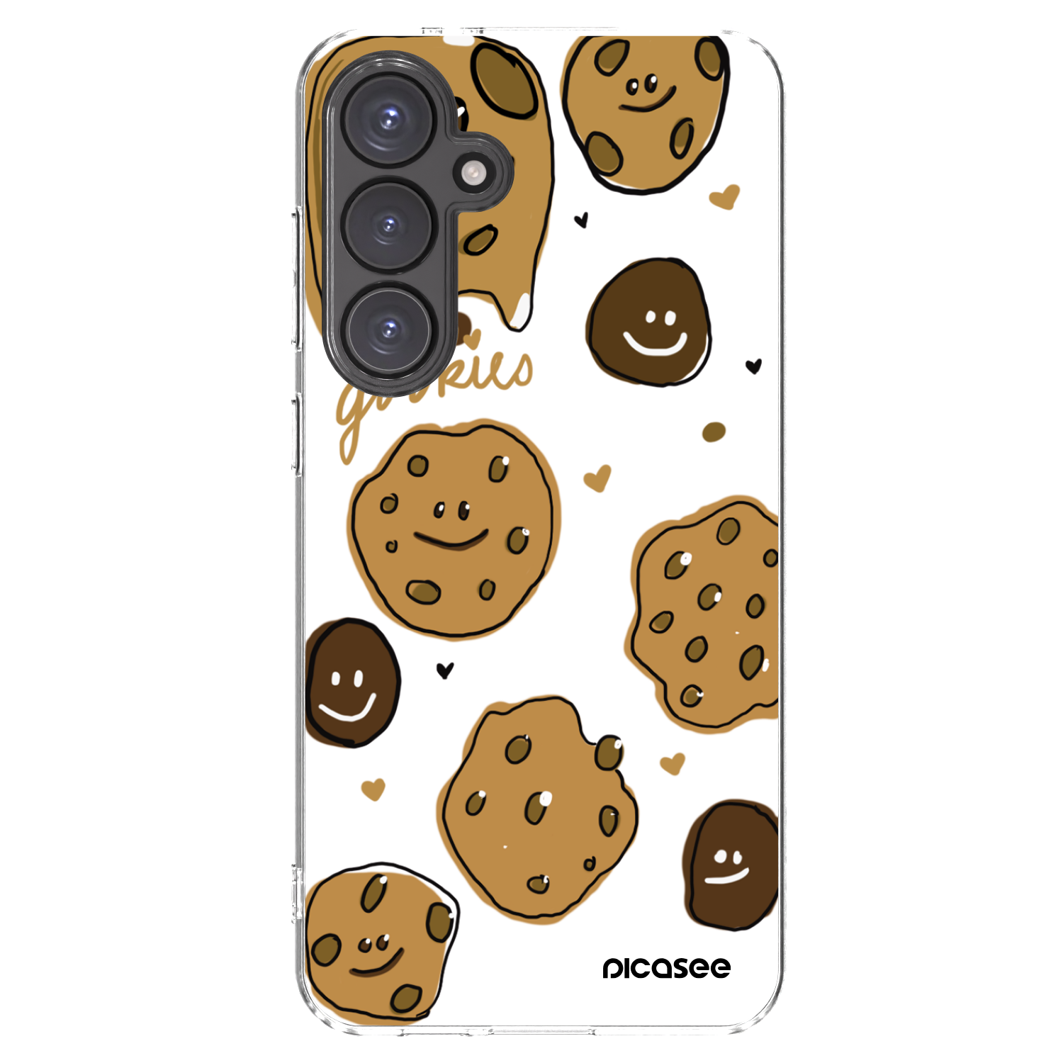 Picasee Samsung Galaxy S24 FE S721B Hülle - Transparentes Silikon - Gookies