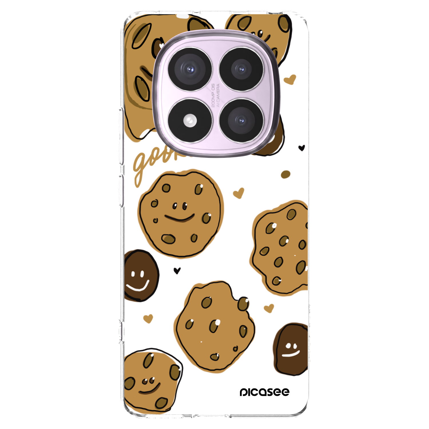 Picasee Xiaomi Redmi Note 14 Pro 4G Hülle - Transparentes Silikon - Gookies
