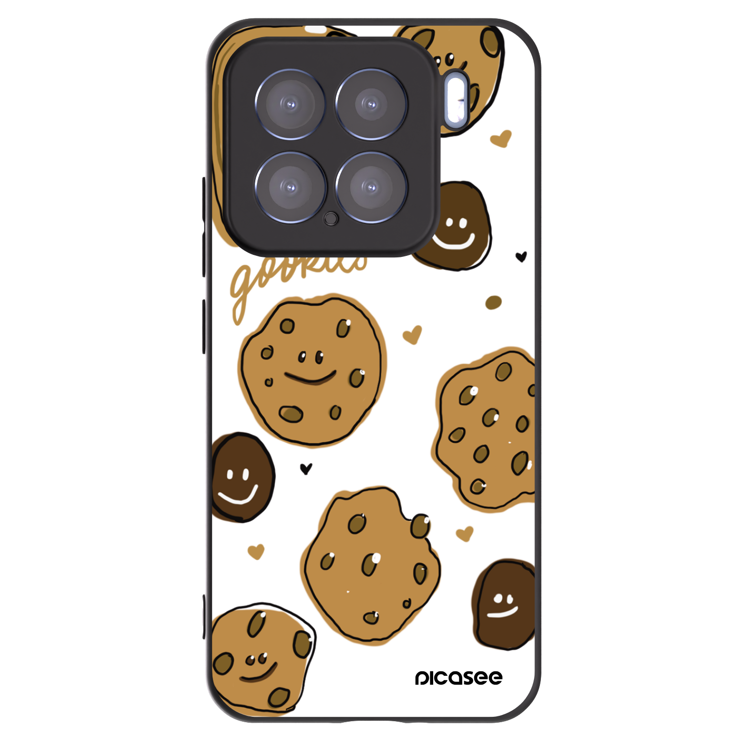 Picasee Xiaomi 15 Hülle - Schwarzes Silikon - Gookies