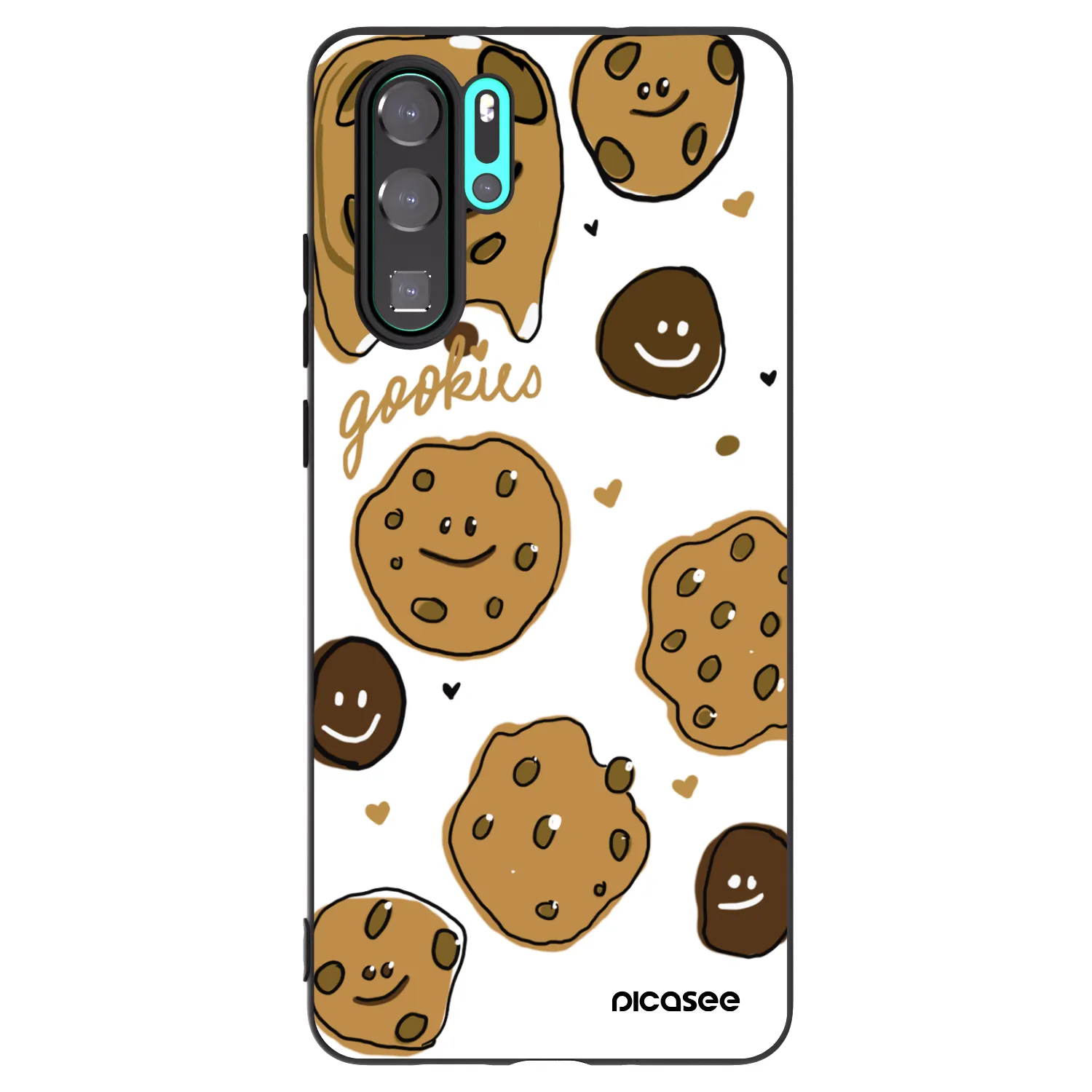 Picasee Huawei P30 Pro Hülle - Schwarzes Silikon - Gookies