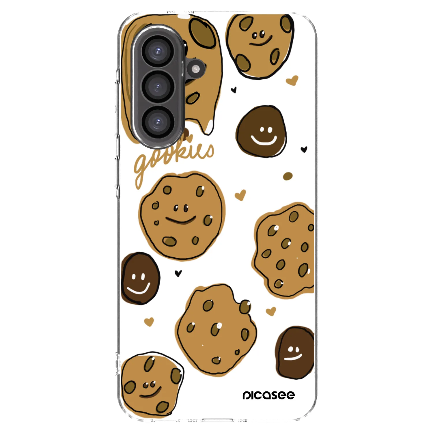 Picasee Samsung Galaxy A56 5G A566B Hülle - Transparentes Silikon - Gookies