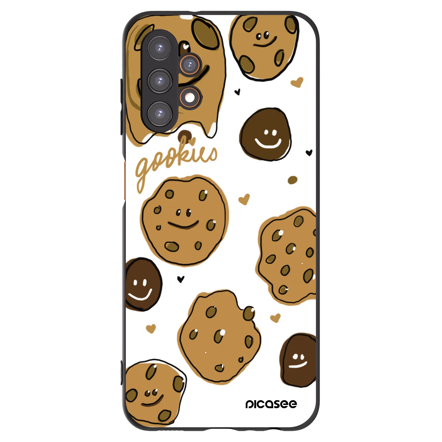 Picasee Samsung Galaxy A13 5G Hülle - Schwarzes Silikon - Gookies
