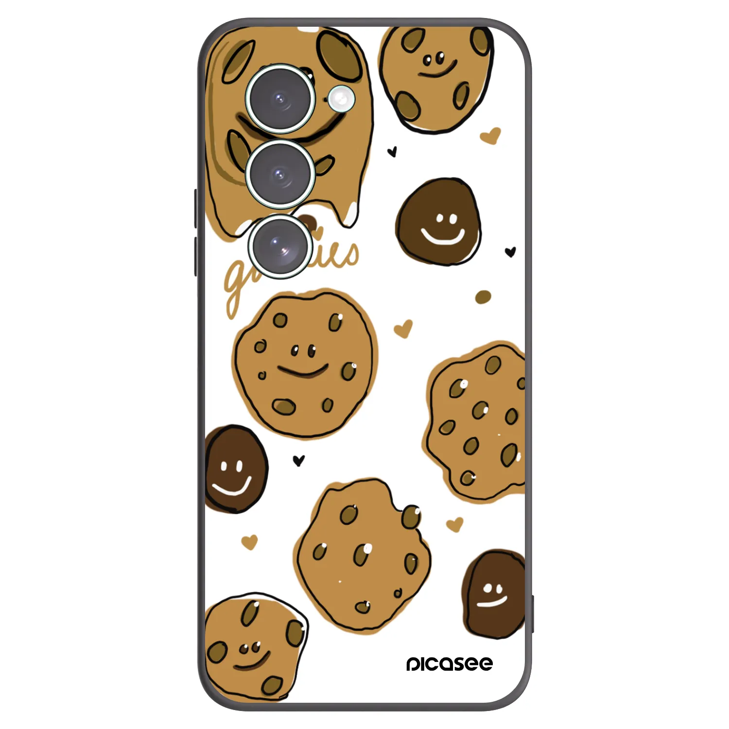 Picasee Xiaomi Redmi 15 5G Hülle - Schwarzes Silikon - Gookies