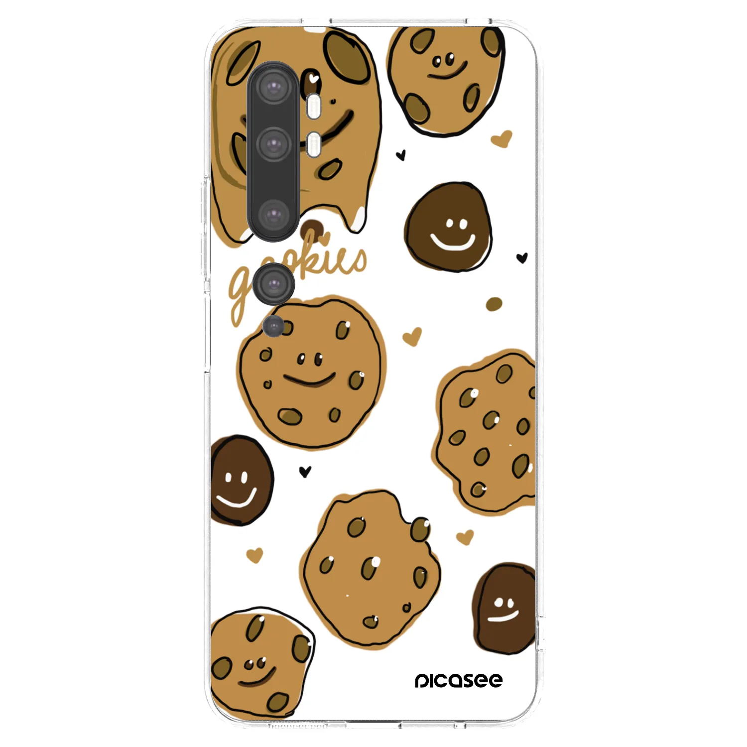 Picasee Xiaomi Mi Note 10 (Pro) Hülle - Transparentes Silikon - Gookies