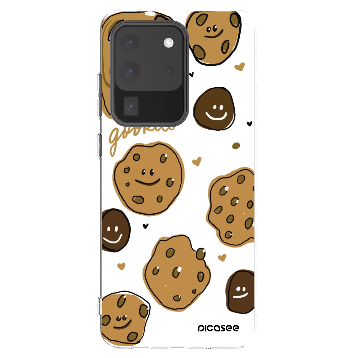 Picasee Samsung Galaxy S20 Ultra 5G G988F Hülle - Transparentes Silikon - Gookies