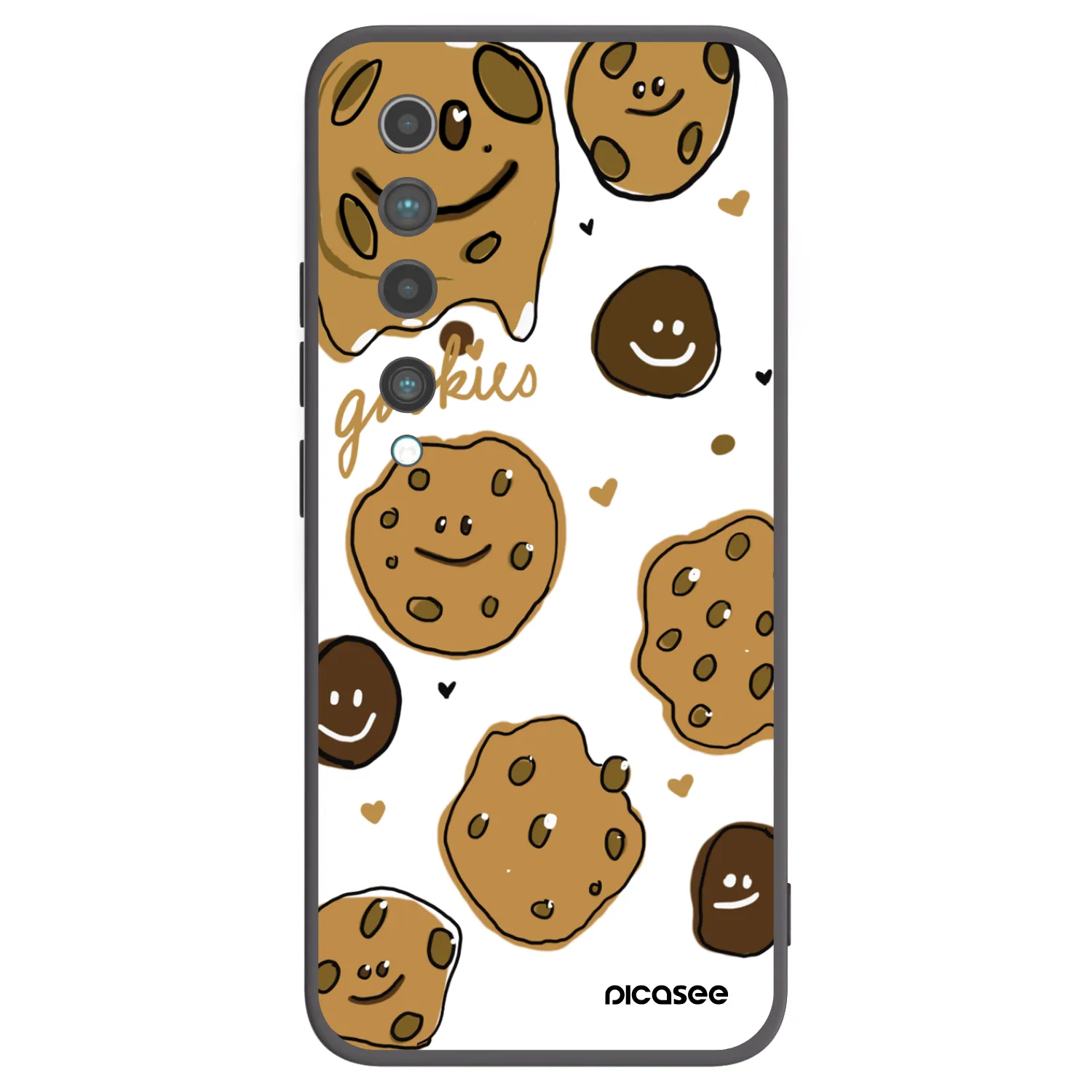 Picasee Xiaomi Mi 10 Hülle - Schwarzes Silikon - Gookies