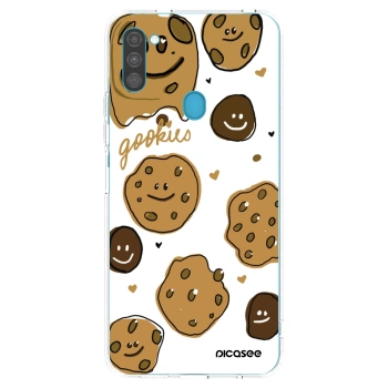 Picasee Samsung Galaxy M11 Hülle - Transparentes Silikon - Gookies