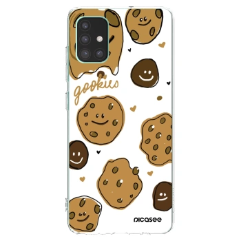 Picasee Samsung Galaxy M51 M515F Hülle - Transparentes Silikon - Gookies