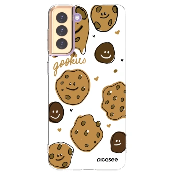 Picasee Samsung Galaxy S21+ 5G G996F Hülle - Transparentes Silikon - Gookies