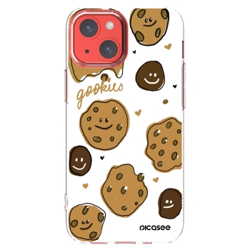 Picasee Apple iPhone 13 mini Hülle - Transparentes Silikon - Gookies