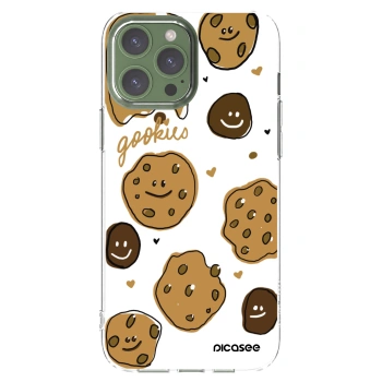 Picasee Apple iPhone 13 Pro Max Hülle - Transparentes Silikon - Gookies