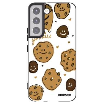 Picasee Samsung Galaxy S22 5G Hülle - Schwarzes Silikon - Gookies