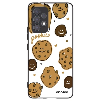 Picasee Samsung Galaxy A53 5G A536 Hülle - Schwarzes Silikon - Gookies