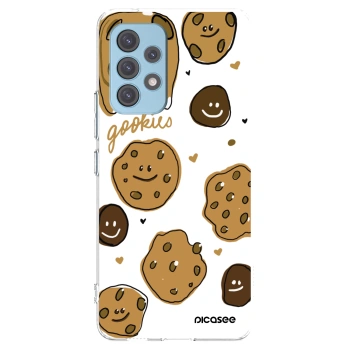 Picasee Samsung Galaxy A53 5G A536 Hülle - Transparentes Silikon - Gookies