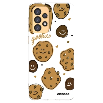 Picasee Samsung Galaxy A33 5G A336 Hülle - Transparentes Silikon - Gookies