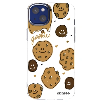 Picasee Apple iPhone 14 Plus Hülle - Transparentes Silikon - Gookies