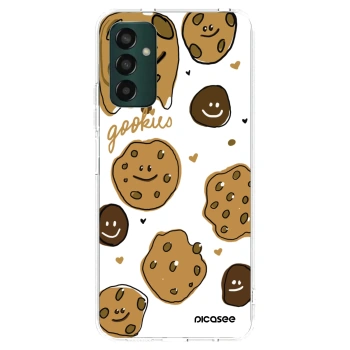 Picasee Samsung Galaxy M13 M135F Hülle - Transparentes Silikon - Gookies
