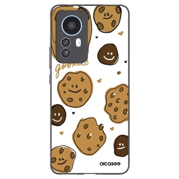 Picasee Xiaomi 12T Pro Hülle - Schwarzes Silikon - Gookies