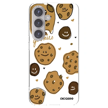 Picasee Samsung Galaxy S24 S921B 5G Hülle - Transparentes Silikon - Gookies