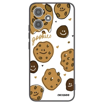 Picasee Xiaomi Redmi 12 5G Hülle - Schwarzes Silikon - Gookies