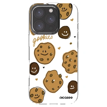 Picasee Apple iPhone 16 Pro Hülle - Transparentes Silikon - Gookies