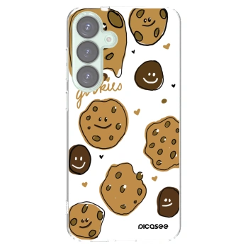 Picasee Samsung Galaxy S25+ 5G Hülle - Transparentes Silikon - Gookies