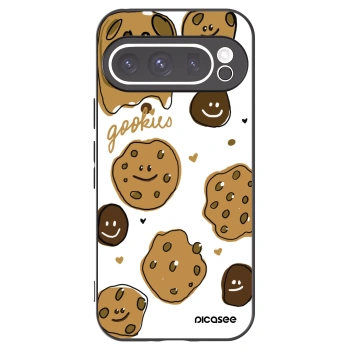Picasee Google Pixel 9 Pro Hülle - Schwarzes Silikon - Gookies