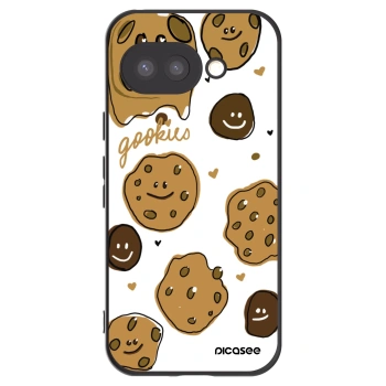 Picasee Google Pixel 9a Hülle - Schwarzes Silikon - Gookies