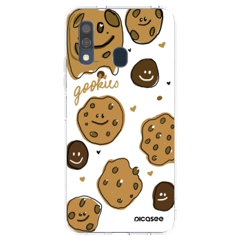 Picasee Samsung Galaxy A40 A405F Hülle - Transparentes Silikon - Gookies