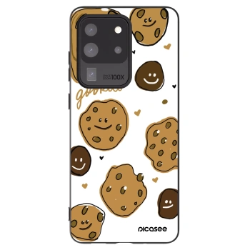 Picasee Samsung Galaxy S20 Ultra 5G G988F Hülle - Schwarzes Silikon - Gookies