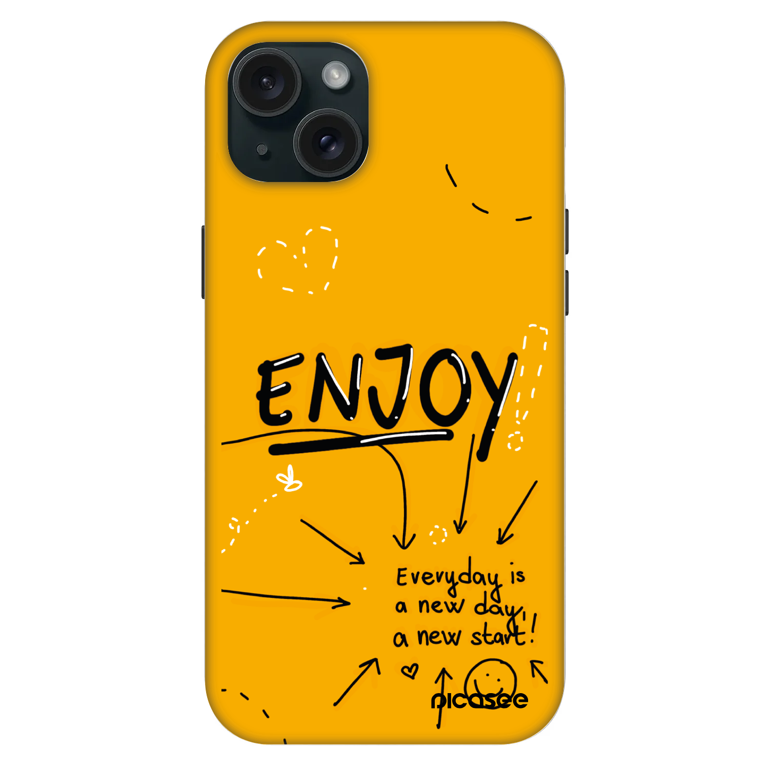 Picasee Fashion Case MagSafe für Apple iPhone 15 Plus - Enjoy