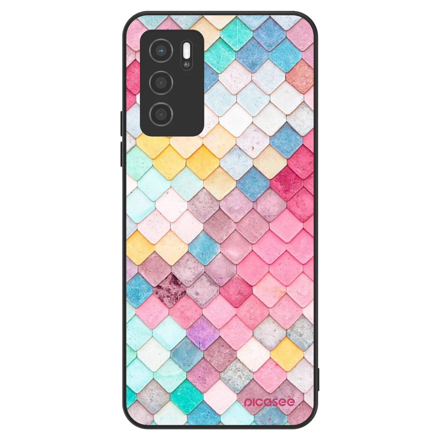 Picasee ULTIMATE CASE für OPPO A16s - Farbiges Dach